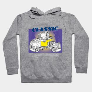 Triple Kenworth truck design Hoodie